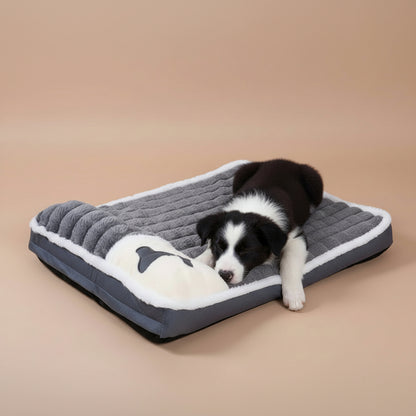 Plush Corduroy Pet Bed