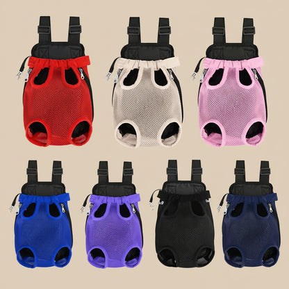 Adjustable Cat Carrier Bag Pet Double Shoulder Backpack Portable Bag Outdoor Travel Camping Hiking Cat Bag Dog Bag