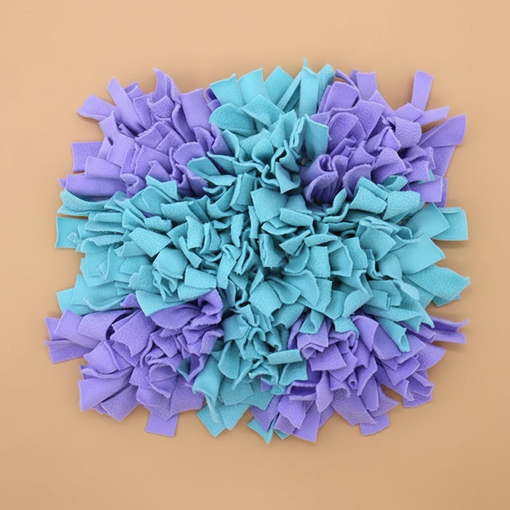 Washable Snuffle Smelling Mats for Pet Dogs Anti-Slip Nose Training Blanket Sniffing Pads Dog Puzzle Toys