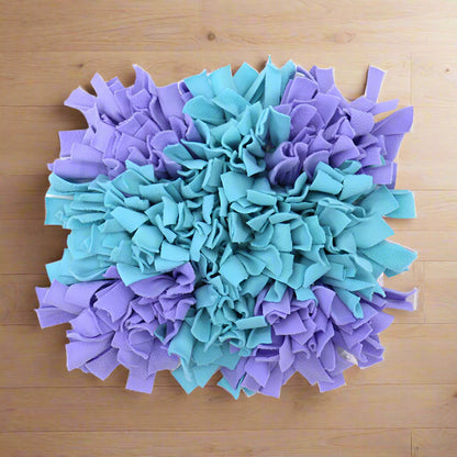 Furryforest Washable Snuffle Smelling Mats for Pet Dogs Anti-Slip Nose Training Blanket Sniffing Pads Dog Puzzle Toys