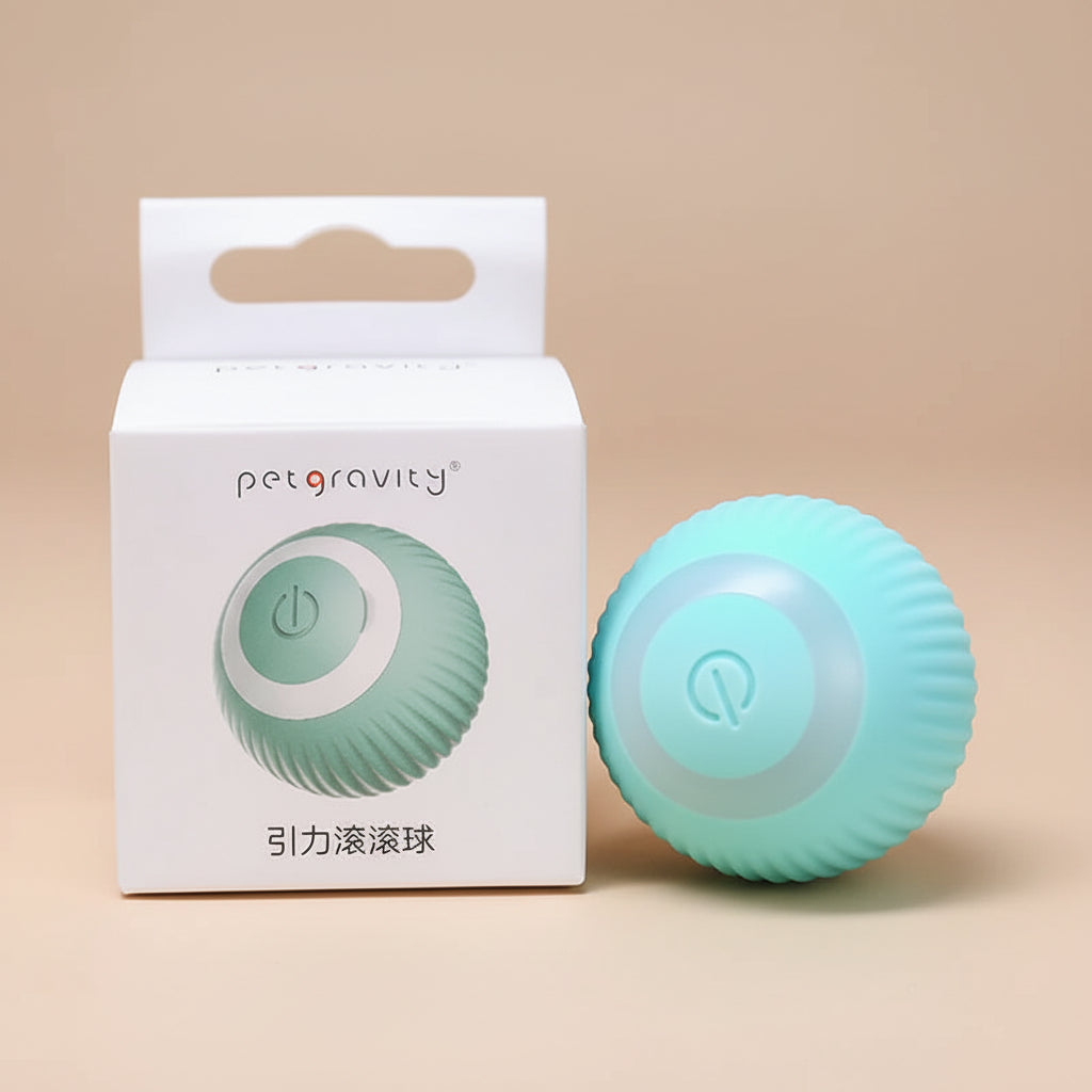 Smart Cat Toys Automatic Rolling Ball Electric Cat Toys Interactive for Cats Training Self-Moving Kitten Toys Pet Accessories