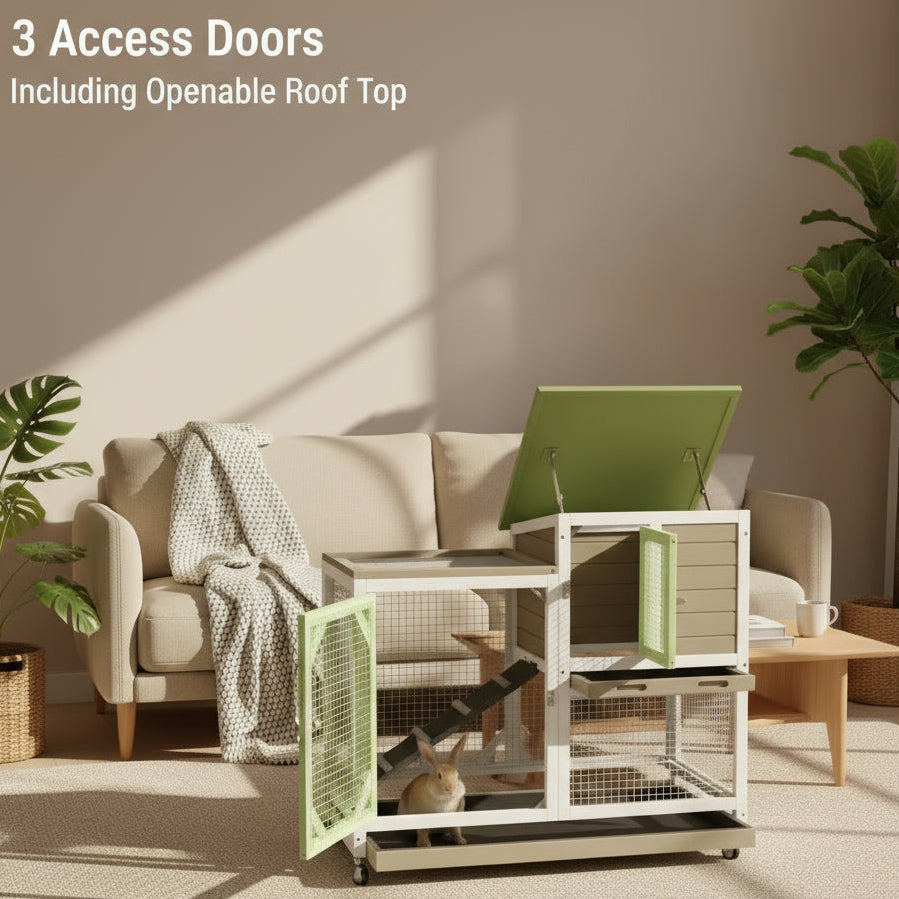 Weather Resistant Rabbit Hutch