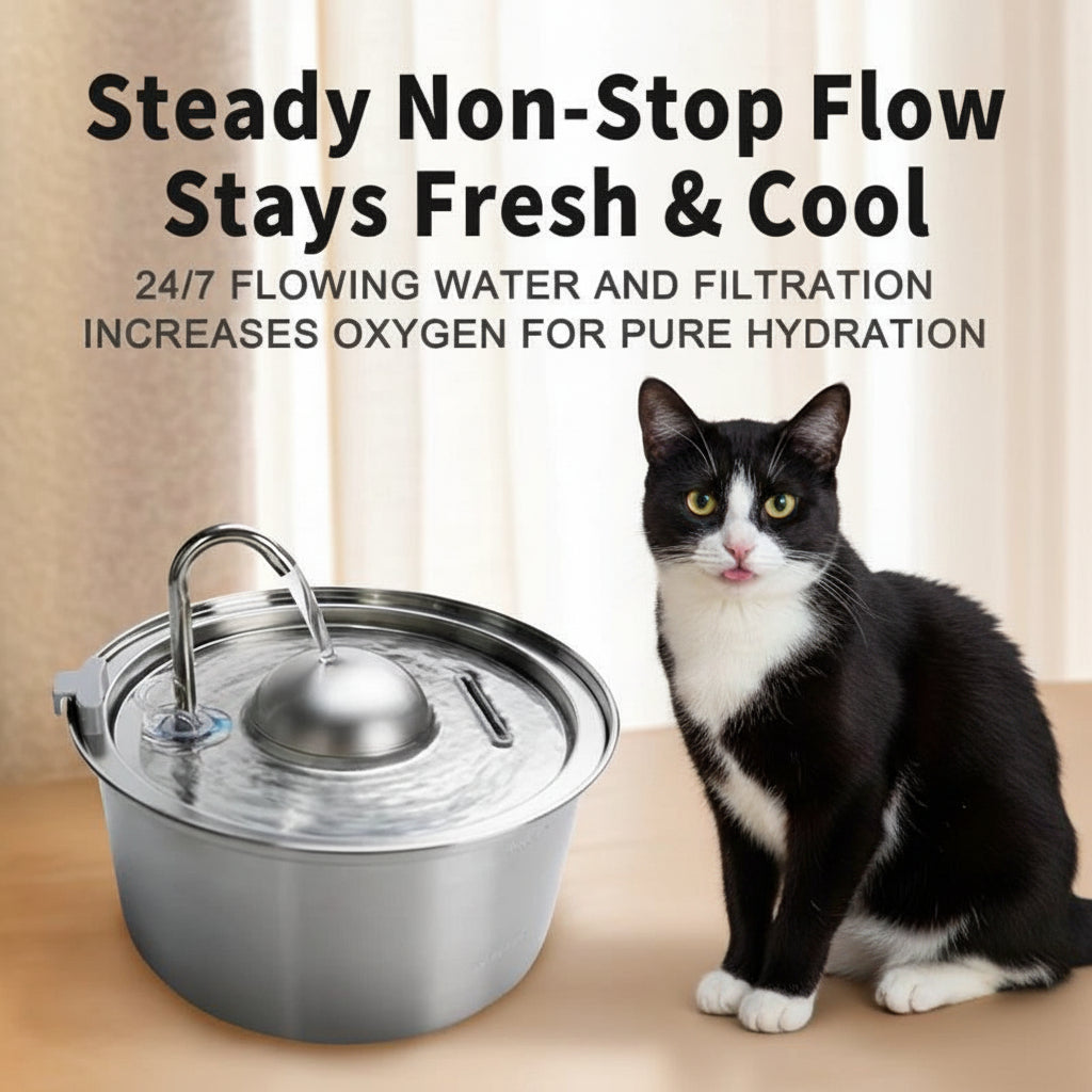 Cat Fountain for Drinking Pet Water Fountain