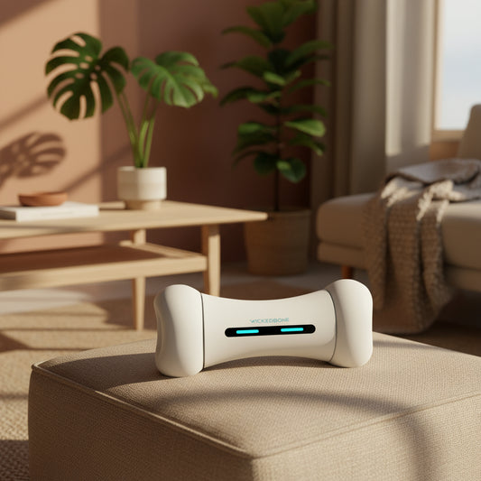 Wickedbone Smart Automatic & Interactive Bone Toys for Dogs and Cats App Control Safe & Durable Keep Your Pets Entertained