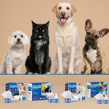 48/96Ml Calming Diffuser Comfort Natural Pheromone Diffuser Calming Pheromone Long Lasting Calming Diffuser for Cats, Dogs