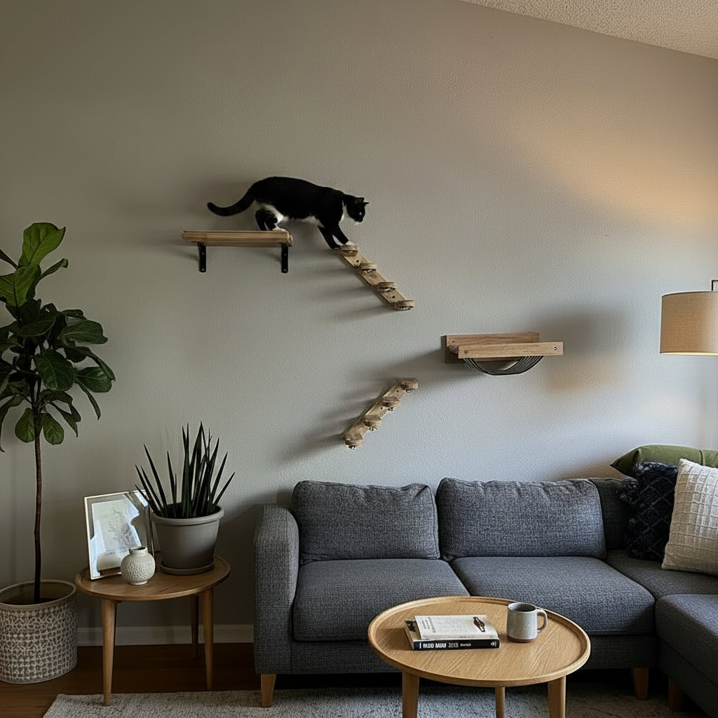 Wall-Mounted Cat Furniture