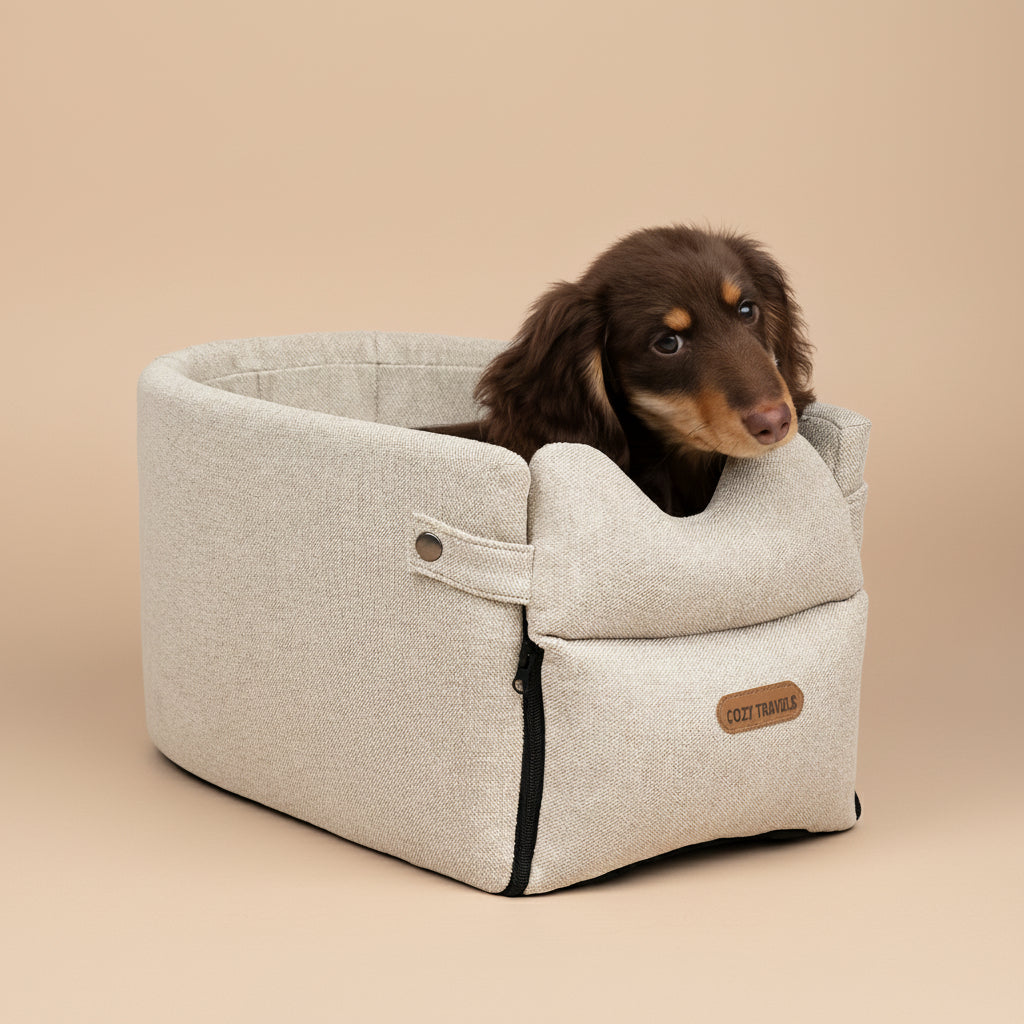 Car Central Dog Car Seat Bed Portable Dog Carrier for Small Dogs and Cats Safety Travel Bag Accessories Pet Products