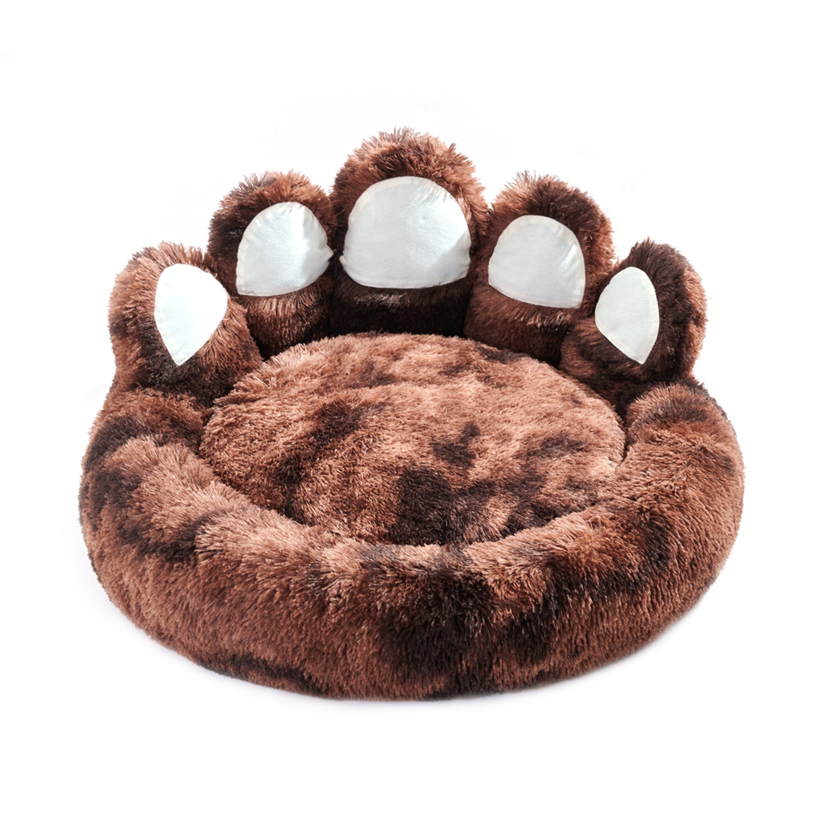 Cute Dog Bear Paw Shape Dog Bed - Dog Beds & Furniture For Small And Medium Dogs, Cozy Plush Cute Cat Beds For Indoor Cats