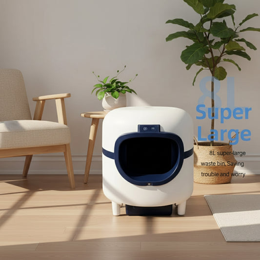 HEYBO Stylish Litter Box Cat Supplies with Smart Sensor