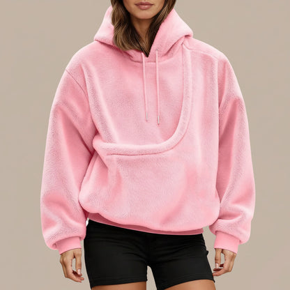 Unisex Pet Carrier Hoodie Cat Dog Bag Long Sleeve Sweatshirt Multiple Colors Plush Daily Wear Fashion Accessory