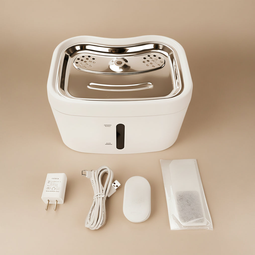 HEYBO Drinking Fountain with Filter for Cats