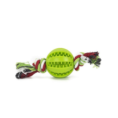 Dog Toy Interactive Bal for Dog Chewing Toys for Pet Tooth Cleaning Dog Food Ball Solid Toy Ball Dog Chewing