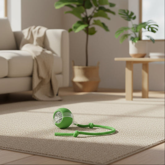 Rechargeable Smart Pet Interactive Automatic Rolling Ball Toy Cats Pet Products New Electric Dog Ball Toy Simulated Tail for Cat