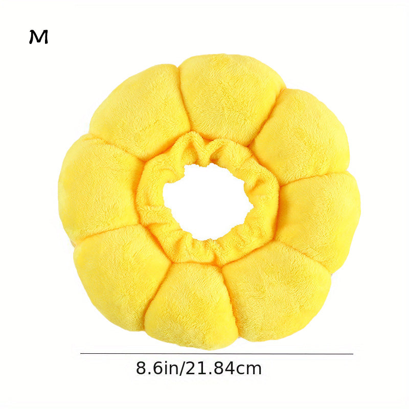 Cat Small Dog Recovery Collar | Cute Sunflower Neck Cone