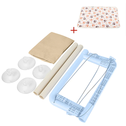Hanging Cat Bed Pet Cats Hammock Aerial Pet Bed House Kitten Climbing Frame Sunny Window Seat Nest Bearing 20Kg Cat Accessories  MustLovePets