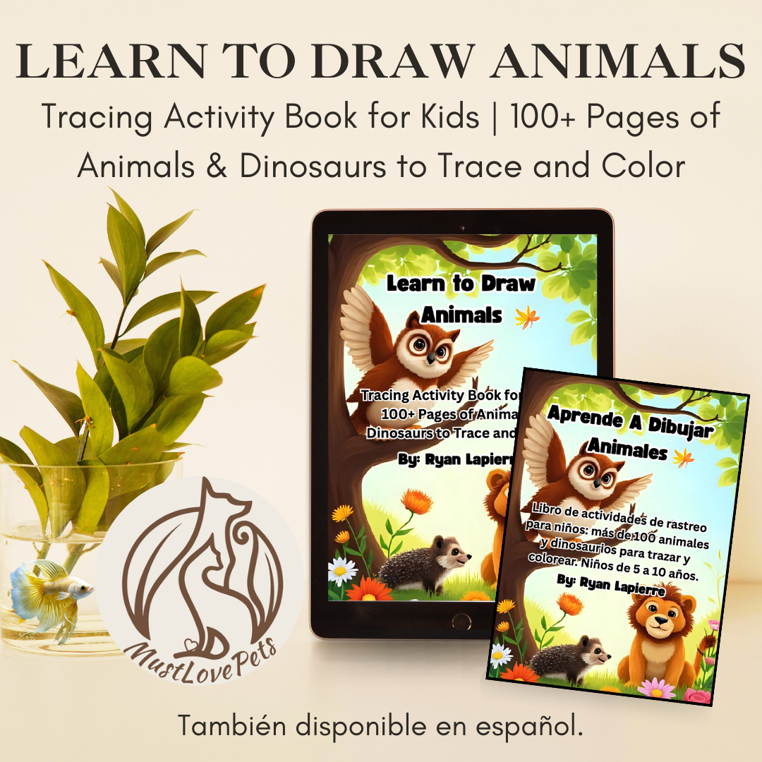 Animal Tracing Activity Book