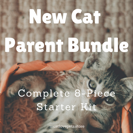 New cat parent bundle, a complete 8-piece starter kit