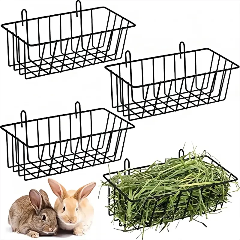 Metal Rabbit Hay Feeder Rack  MustLovePets