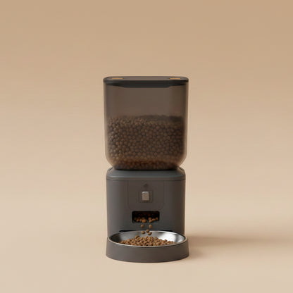 8L WiFi Smart Pet Feeder with 1080P Camera by FURPIPI, featuring a smartphone app.