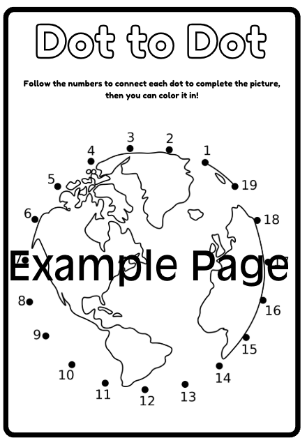 Dot-To-Dot Coloring Book: Educational Activity Book with 180+ Pages of Animals, Pets, Dinosaurs, and Fun Designs - Numbers Learning for Kids