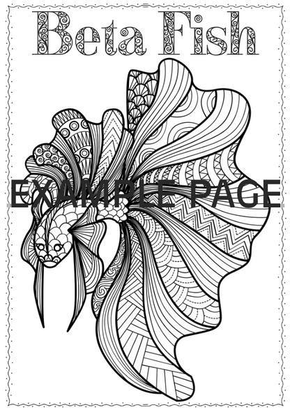 Adult Coloring Book (PDF)