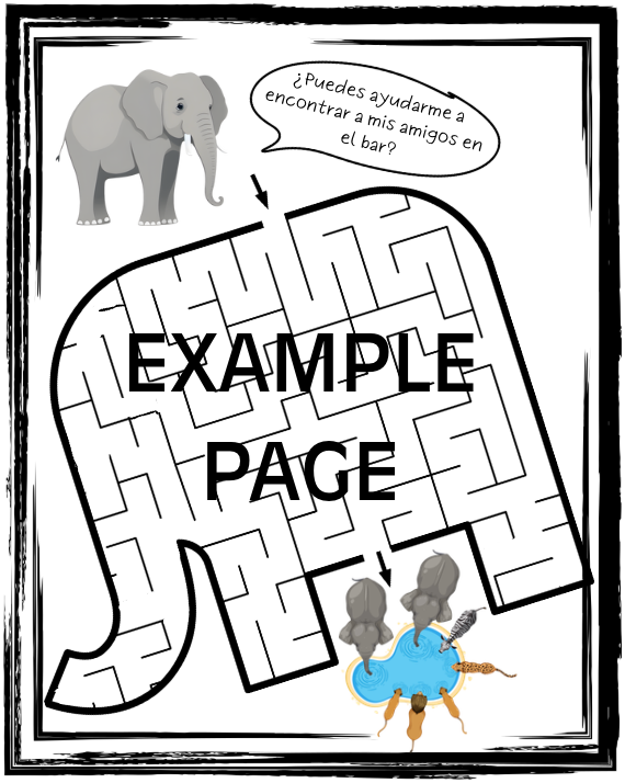 Big Book of Mazes: 100+ Animal-Themed Puzzle Adventures - Easy to Hard Difficulty Levels | Ages 6-12 Activity Book for Problem Solving & Fun Learning