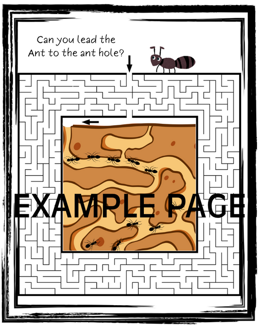 Big Book of Mazes: 100+ Animal-Themed Puzzle Adventures - Easy to Hard Difficulty Levels | Ages 6-12 Activity Book for Problem Solving & Fun Learning