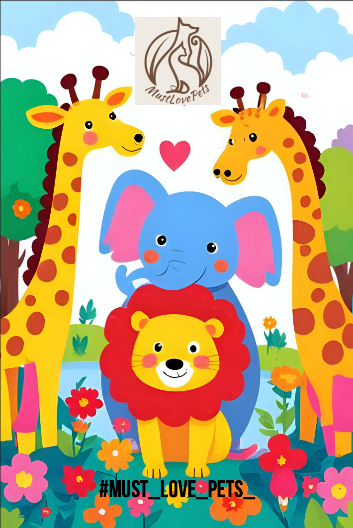 Animal Learning Coloring Book - 40 Pages Trace & Color Educational Activity Book for Kids Ages 3-7: Learn to Read and Write with Wildlife & Pets