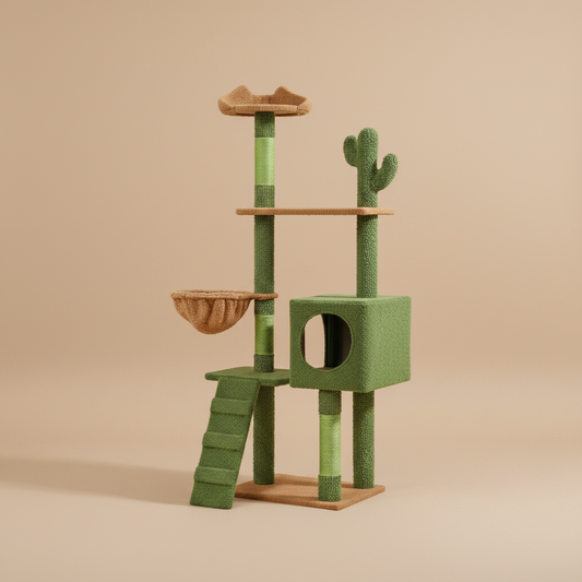 Cactus Cat Tree - 59.5"