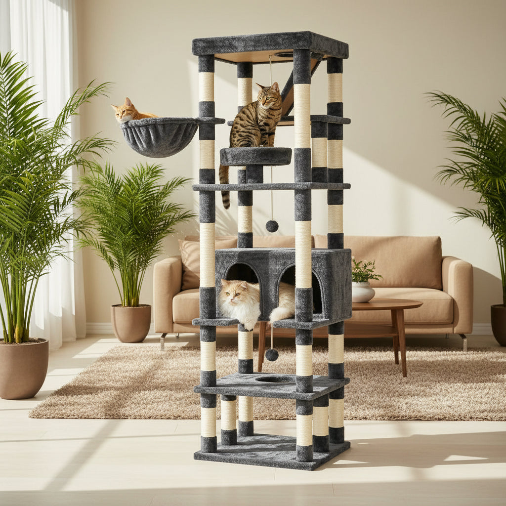 Amariani 74.8'' H Cat Tree