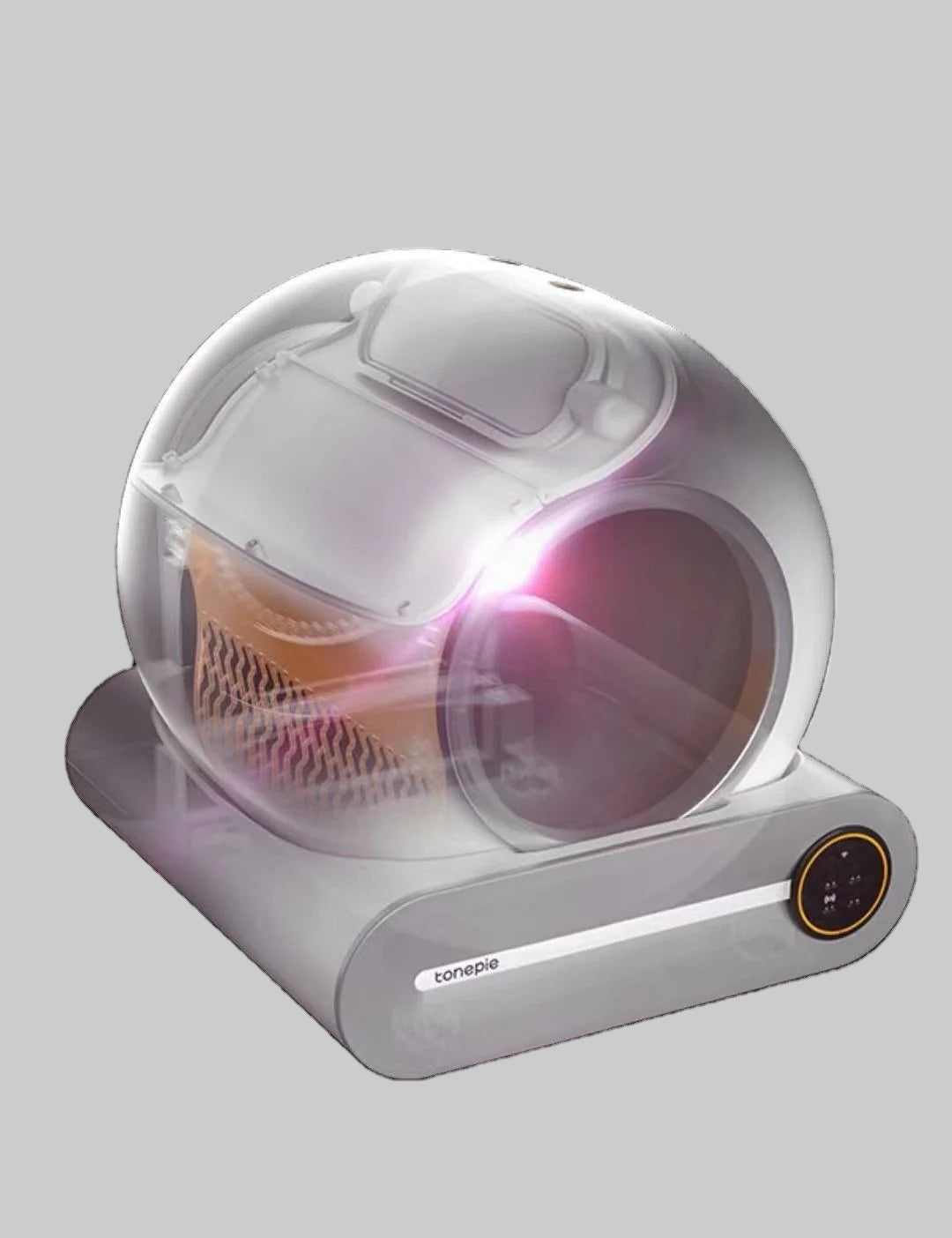 Self Cleaning Cat Litter Box, Ultra-Safe Protection Automatic Cat Litter Box, APP Control/Lower Entry/Large Capacity