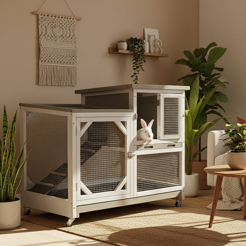 Weather Resistant Rabbit Hutch