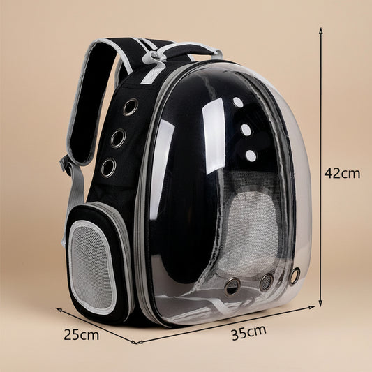Transparent Cat Carrying Bags Space Breathable Pet Backpack Portable Puppy Dog Backpack Transport Carrier Space Capsule Bag Pets