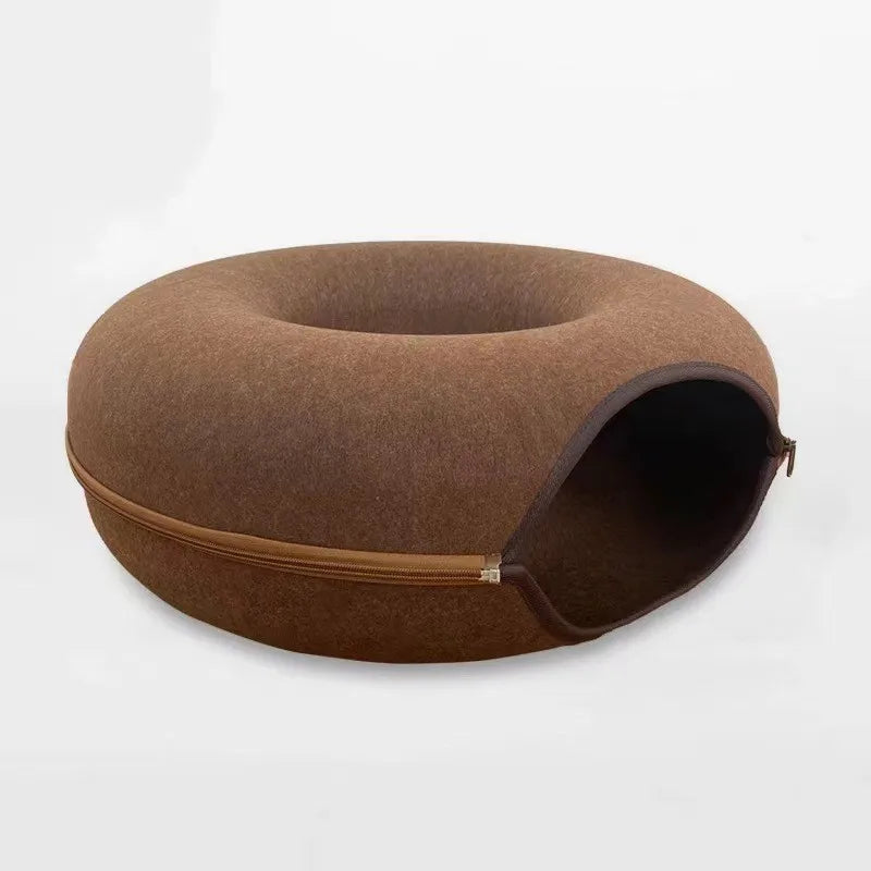 Felt Tunnel Cat Beds