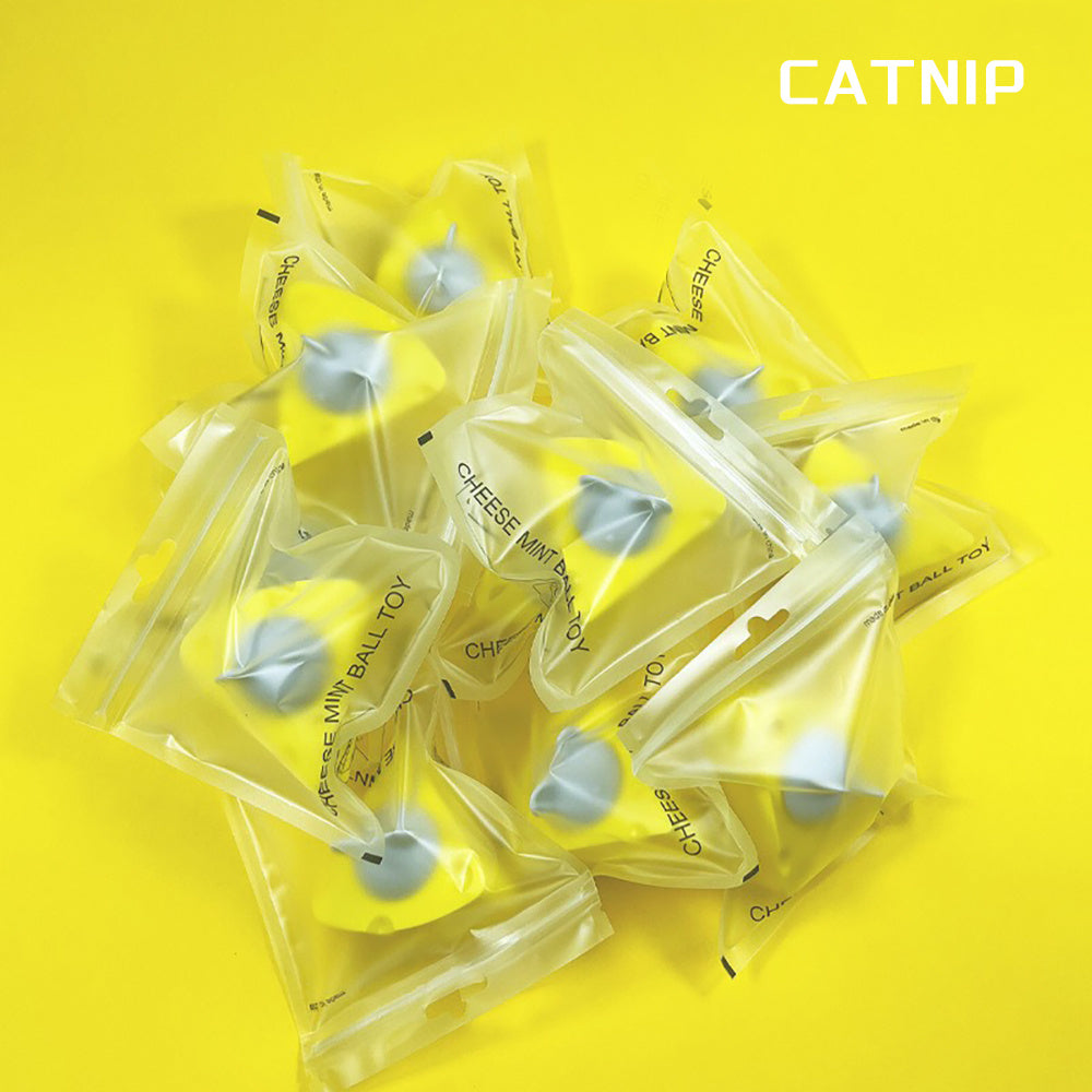 Catnip Toy Ball - Natural Cat Entertainment with Digestive Health & Fresh Breath Benefits