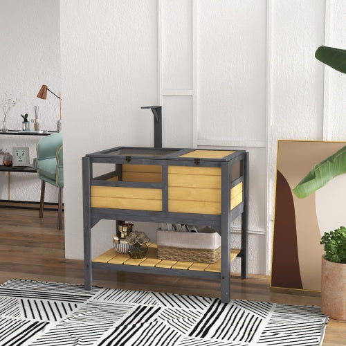 Reptile Enclosure With Pallets