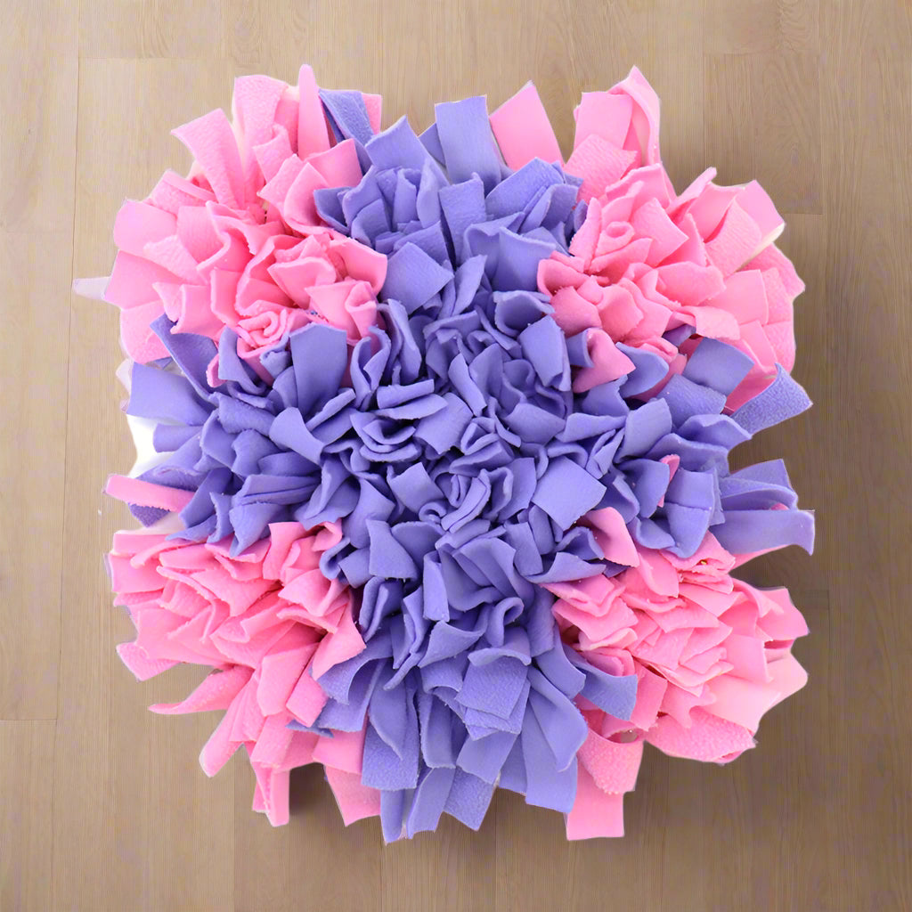 Furryforest Washable Snuffle Smelling Mats for Pet Dogs Anti-Slip Nose Training Blanket Sniffing Pads Dog Puzzle Toys