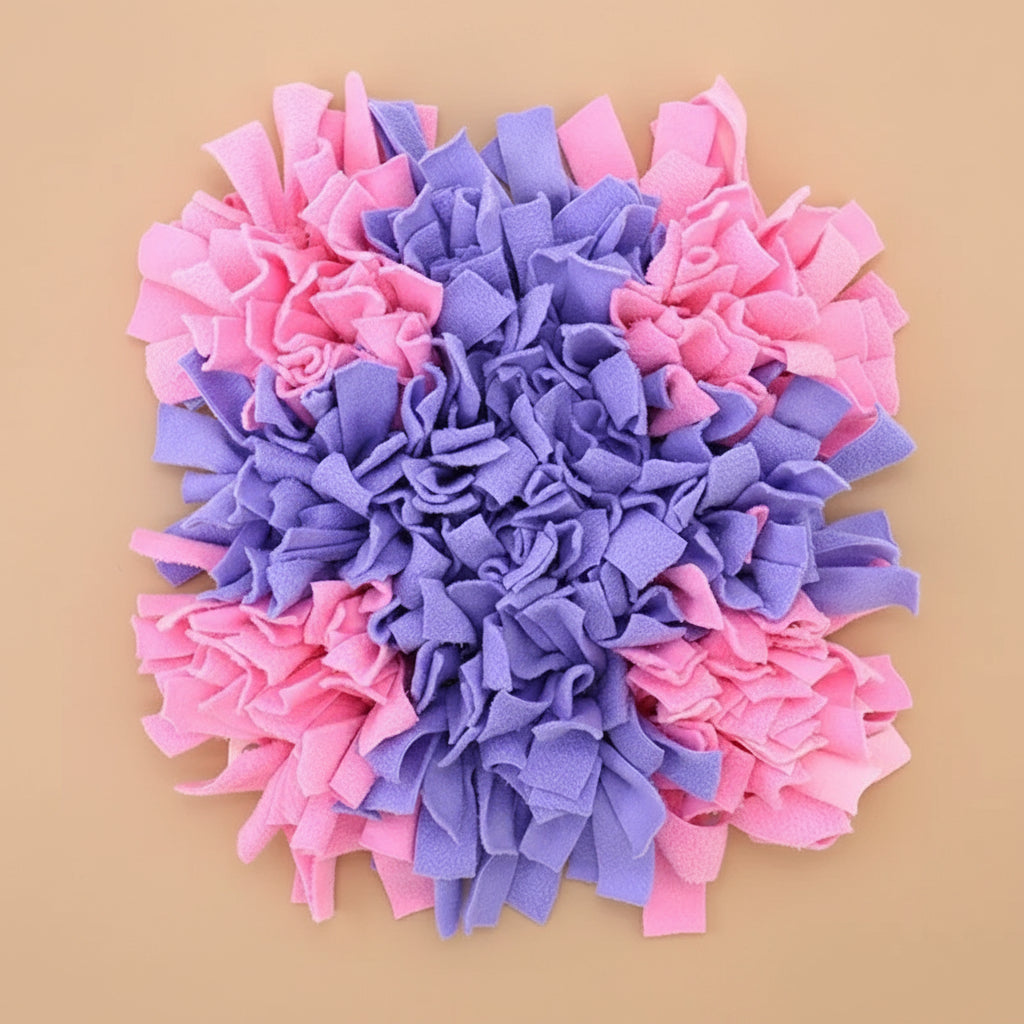 Washable Snuffle Smelling Mats for Pet Dogs Anti-Slip Nose Training Blanket Sniffing Pads Dog Puzzle Toys