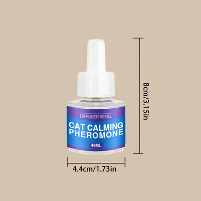 48/96Ml Calming Diffuser Comfort Natural Pheromone Diffuser Calming Pheromone Long Lasting Calming Diffuser for Cats, Dogs