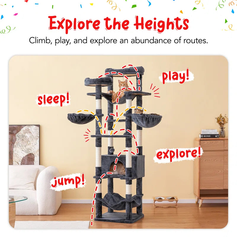 77" Derrike Cat Tree
