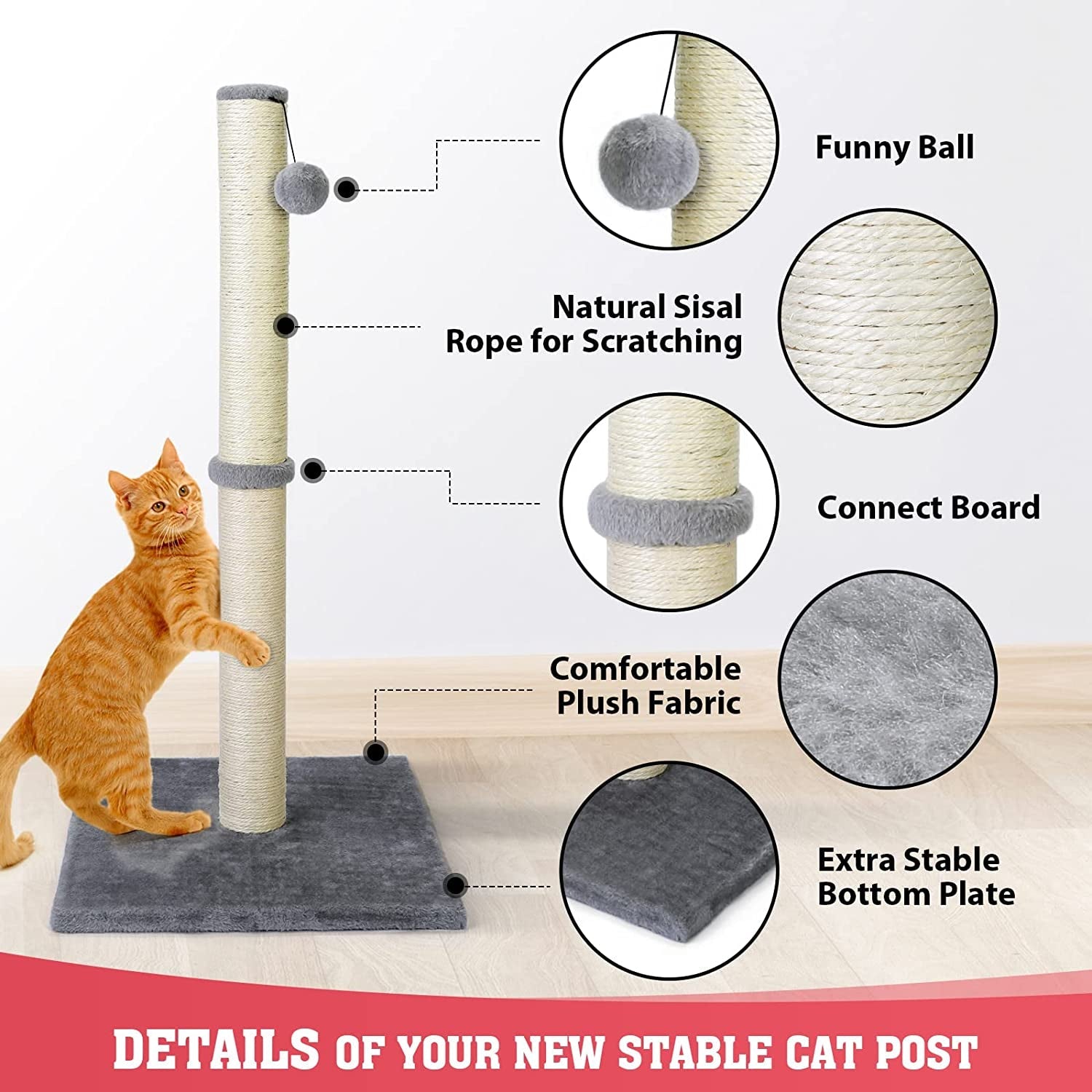 31'' Cat Scratching Post