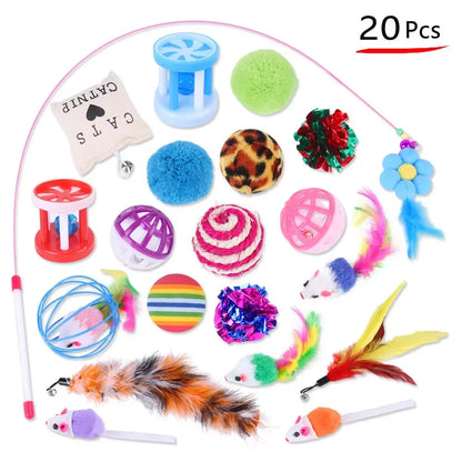 Cat Toys Mouse Shape Balls Foldable Cat Kitten Play Tunnel Chat Funny Cat Tent Mouse Supplies Simulation Fish Cat Accessories