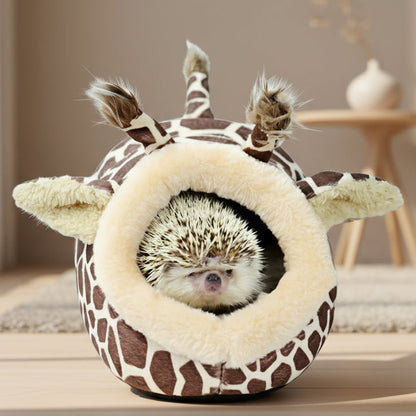 Hamster House Guinea Pig Accessories Rodent/Guinea Pig/Rat/Hedgehog Hamster Cotton House Small Animal Nest Winter Warm