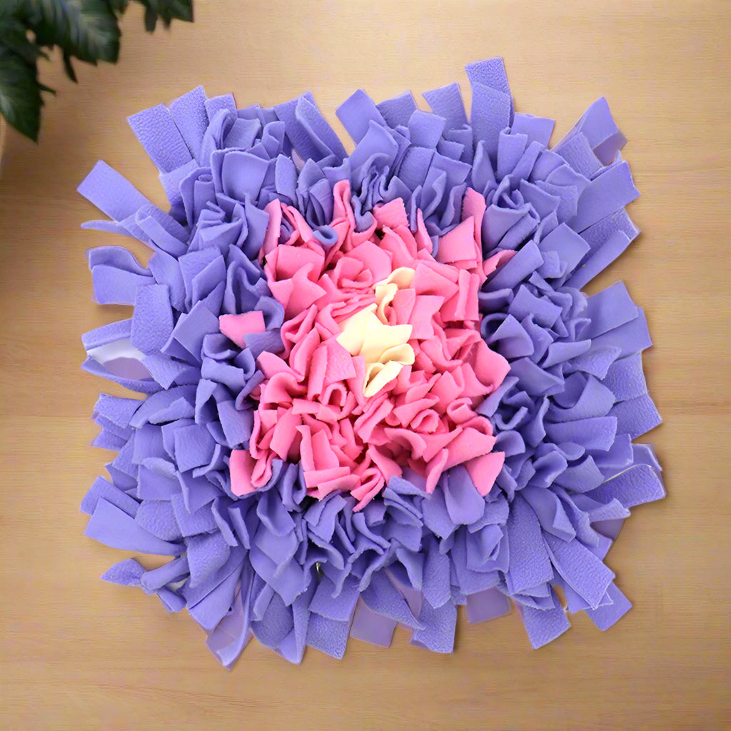 Furryforest Washable Snuffle Smelling Mats for Pet Dogs Anti-Slip Nose Training Blanket Sniffing Pads Dog Puzzle Toys