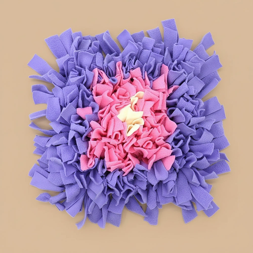 Washable Snuffle Smelling Mats for Pet Dogs Anti-Slip Nose Training Blanket Sniffing Pads Dog Puzzle Toys