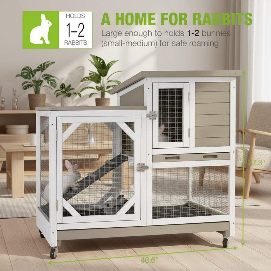 Weather Resistant Rabbit Hutch