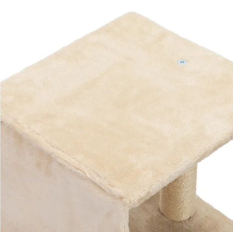 5 Pcs Wall Mounted Cat Climber Set - Floating Cat Shelves And Perches - Cat Activity Tree With Scratching Posts - Modern Cat Furniture