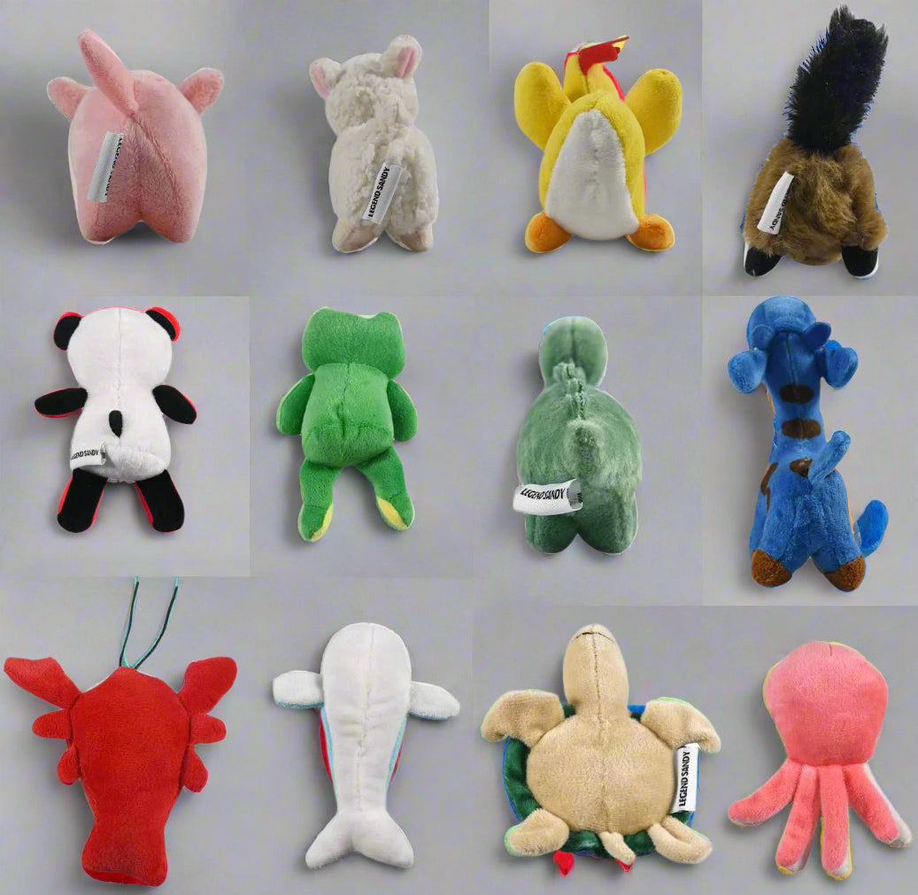 " Squeaky Plush Dog Toy Pack for Puppy, Small Stuffed Puppy Chew Toys 12 Dog Toys Bulk with Squeakers, Cute Soft Pet Toy for Small Medium Size Dogs"