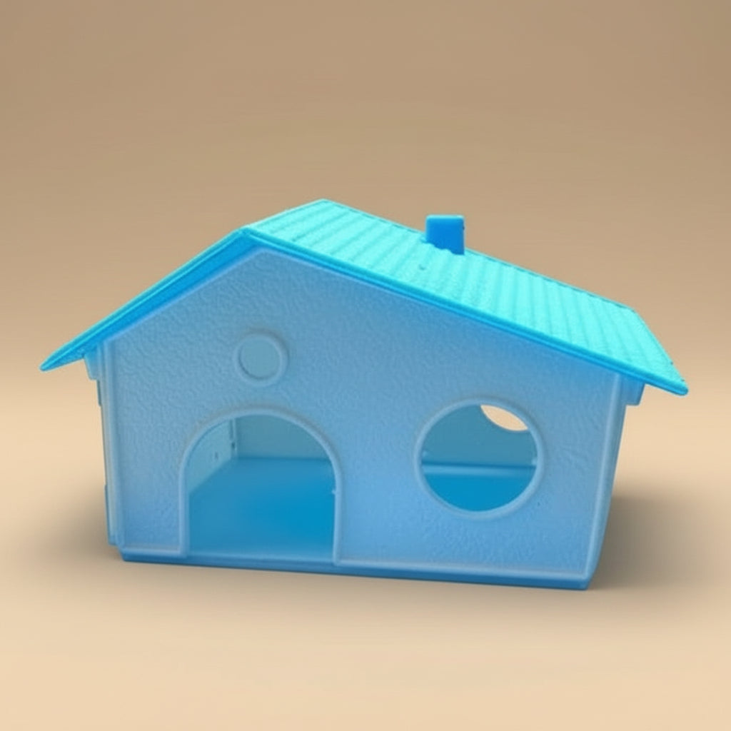 Large Multi Level Twin Tower Expansible and Customizable Habitat Hamster Rodent Gerbils Mouse Mice Small Animal Home Cage with Crossing Tube with Full Set of Accessories