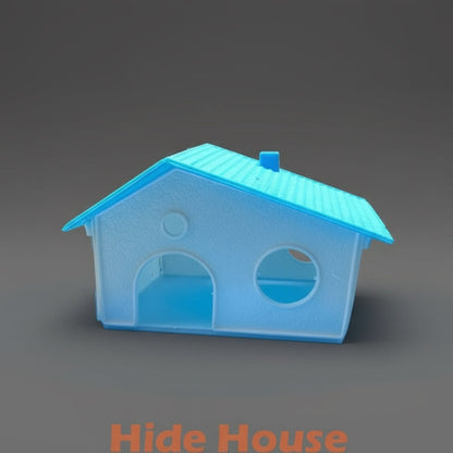 Large Multi Level Twin Tower Expansible and Customizable Habitat Hamster Rodent Gerbils Mouse Mice Small Animal Home Cage with Crossing Tube with Full Set of Accessories